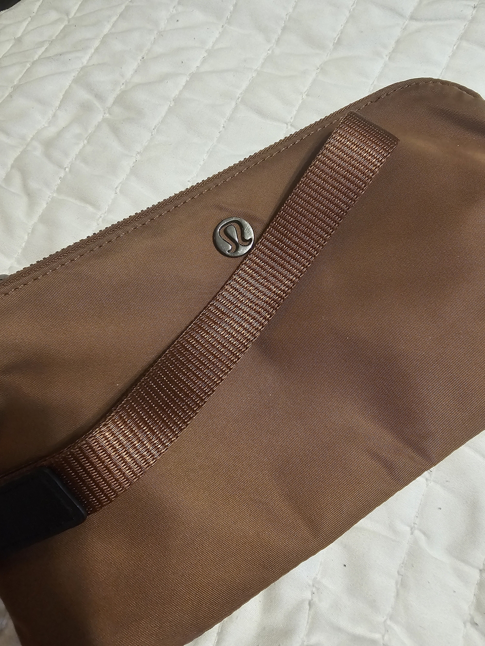 lululemon athletica Brown Toiletry Pouch with Strap